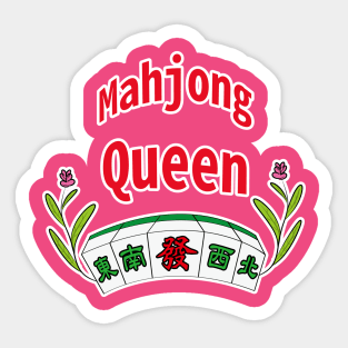 Mahjong queen Sticker